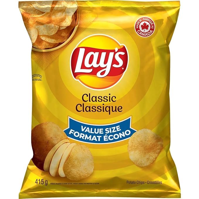 Miniatura 6 de Lay's Classic papas fritas, 415 g14.6 oz (paquete de 5) enviadas desde Canadá