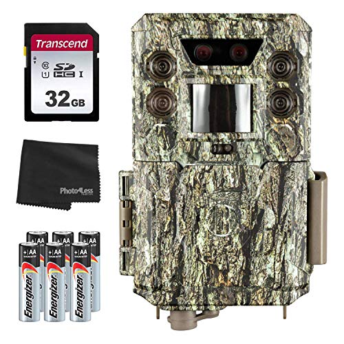 Bushnell 30MP Core DS Low-Glow Trail Camera, Camo + 32GB SD Card +