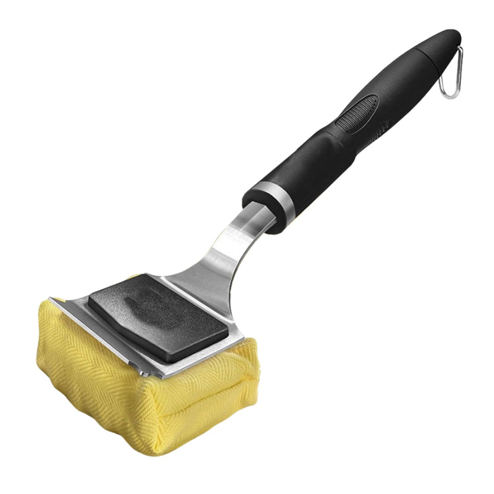 LUCKGONI Strong Rustless Barbecue Landscape architect Denial Shed Bristles and Ergonomic Handle for Profound Cleansing Barbecue G