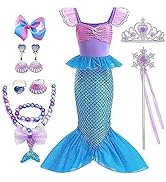 Amazon.co.jp: [KOCEKID] アリエル風 ドレス 子供 豪華セット