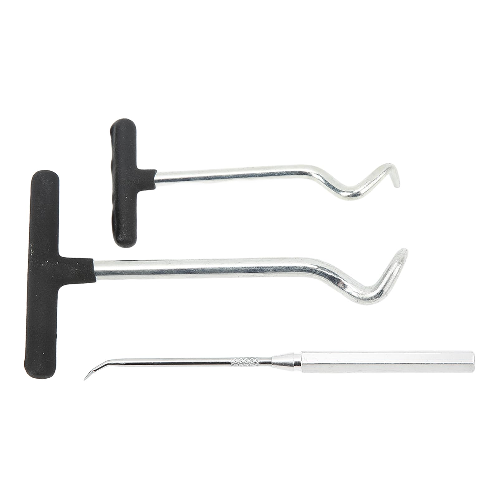 Ymiko Bearing Seal Puller, 3PCS O Rings Grease Seals Puller Hydraulic Installation Tool Kit Steel Soft Handle Oil Remover Tool for Car SUV Truck