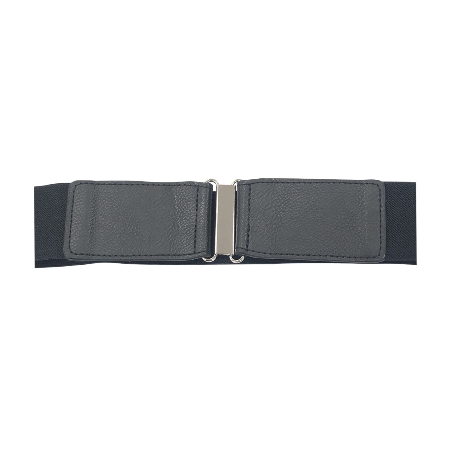 Cintura donna alta in pelle Nera Moon Oro | Acciaio
