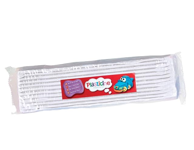 Plastilina One Colour Slab 400g - Compuesto de modelado para animadores profesionales y modelistas, nunca se…