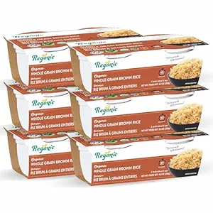 ReganicRiceCups (Whole Grain Brown Rice)