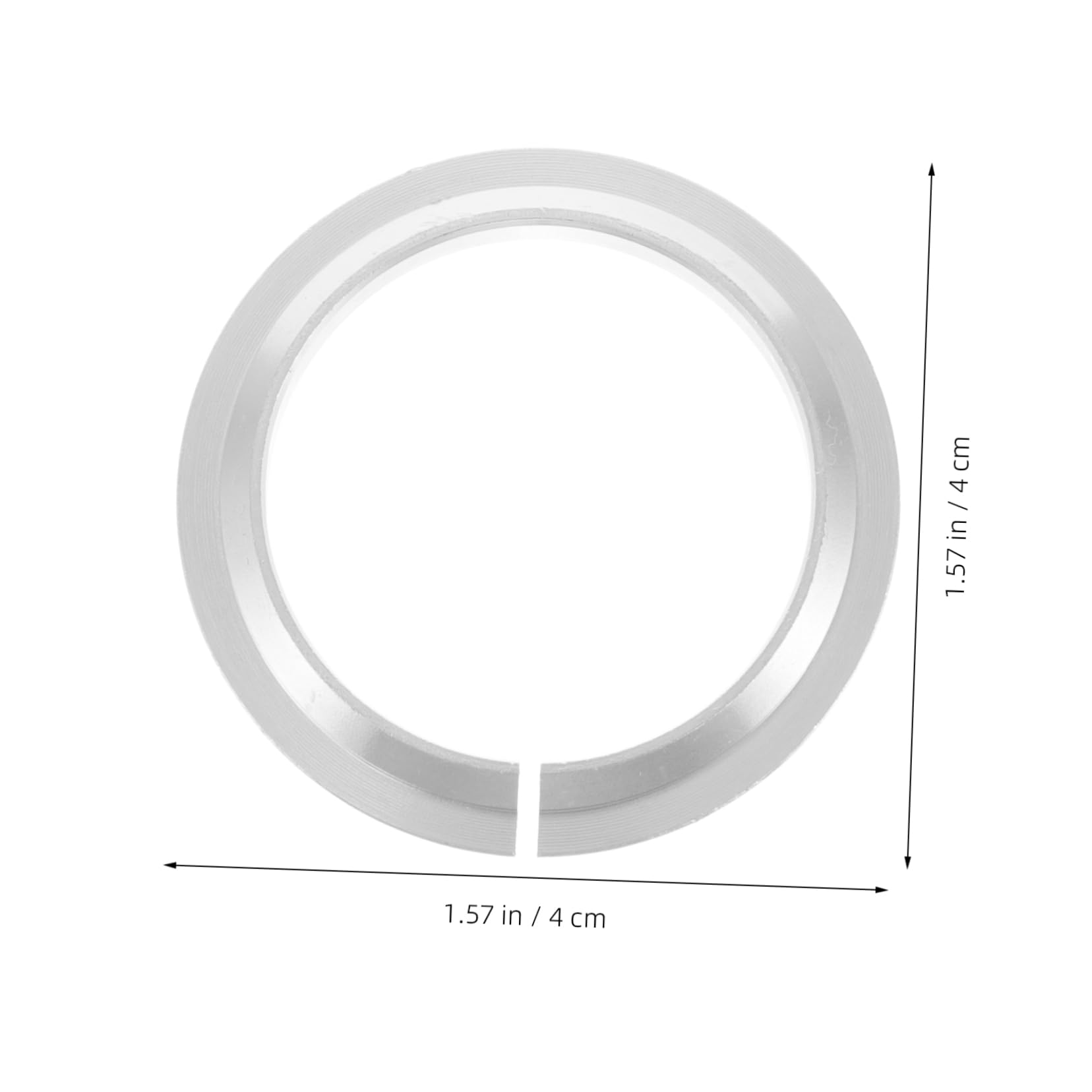 Abaodam Sturdy Headset Spacer for Mountain Bikes Leak Design for Front Fork Base Easy Installation Bike Maintenance Durable Spacer for Enhanced Riding Safety