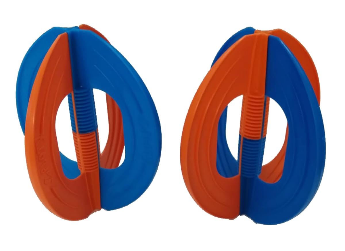 Floty Mancuernas Acuáticas Power Ring para Aquagym - Halteres de Agua con Empuñadura Antideslizante para Hidroginástica, Fitness Acuático y Rehabilitación - Diseño Hidrodinámico (1 Par)