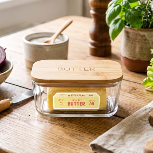 Image of Colorful Butter Sticker Roll, 1000Pcs Salted Unsalted Butter 2Roll
