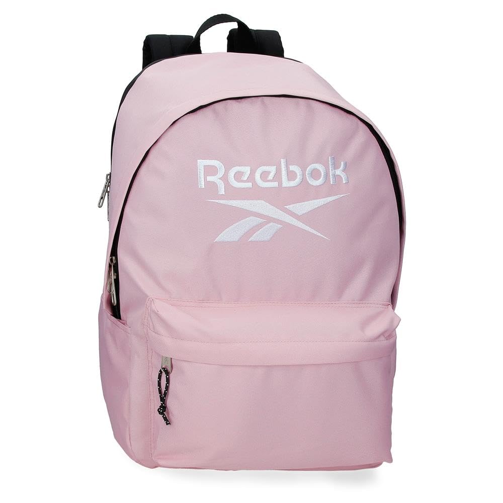 Reebok Boston Laptop Backpack Double Compartment 15.6" Inches Pink 31x44x15 cm Polyester 20.46L by Joumma Bags