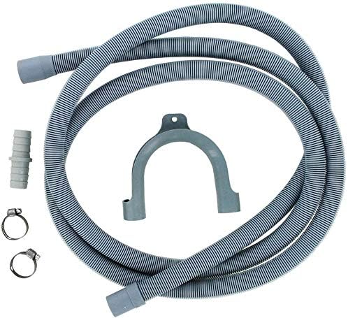 Utiz Drain Hose Extension Pipe Kit 2.5m For Washing Machine Washer Dryer Dishwasher