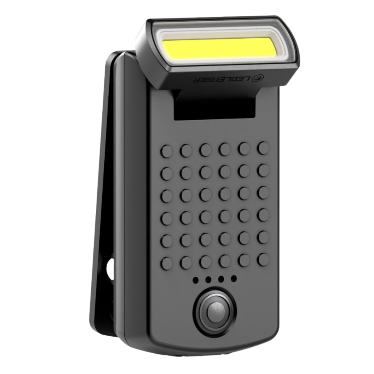 Ledlenser W1R Police Work Torch Rechargeable LED, 220lm White COB inc Blue Flash Function, 360° Magnetic Swivel, USB-C, IP54, 2h Fast Charge, 61g Compact Clip Work Light, Security, Emergency Services