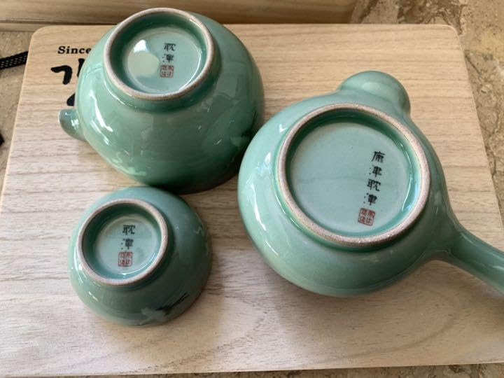 Amazon.co.jp: 韓国 伝統青磁茶器セット : ホーム＆キッチン