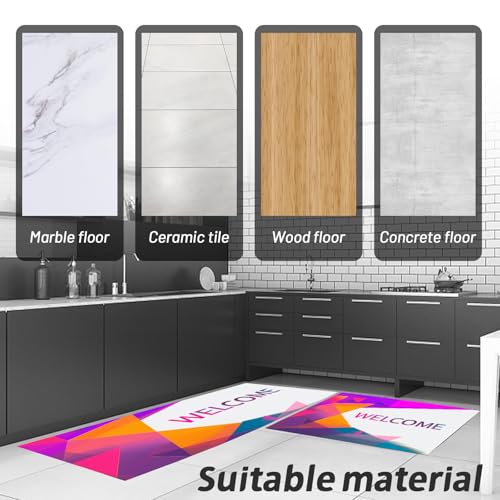 Alfombras de cocina lavables que evitan resbalones y salpicaduras 6