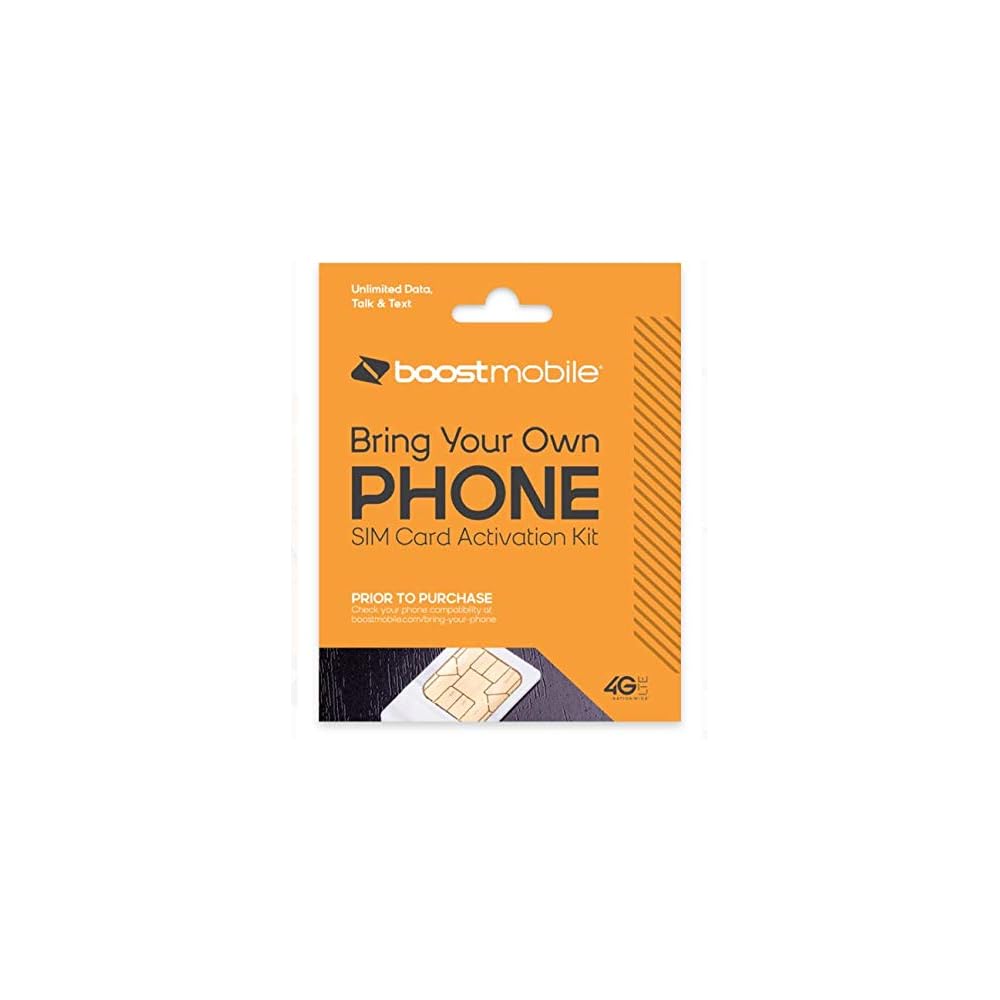 Buy Boost Mobile Bring Your Own Phone 3in1 SIM Card Activation