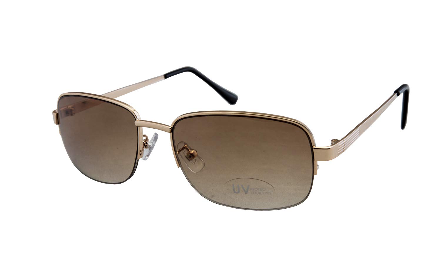 SENNA スクエア型サングラス BROWN×GOLD×GREEN 2060 SENNA スクエア型サングラス BROWN×GOLD×GREEN 2060