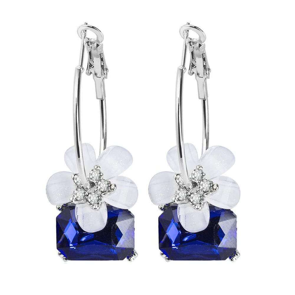 See full amazon price history chart for Yellow Chimes Earrings For Women Silver Hoop With Flower and Blue Stone Hanging Drop Earrings For Women and Girls Yellow Chimes Earrings For Women Silver Hoop With Flower and Blue Stone Hanging Drop Earrings For Women and Girls (B0B8DJ1NV7) Amazon Price History, Amazon Price Tracker