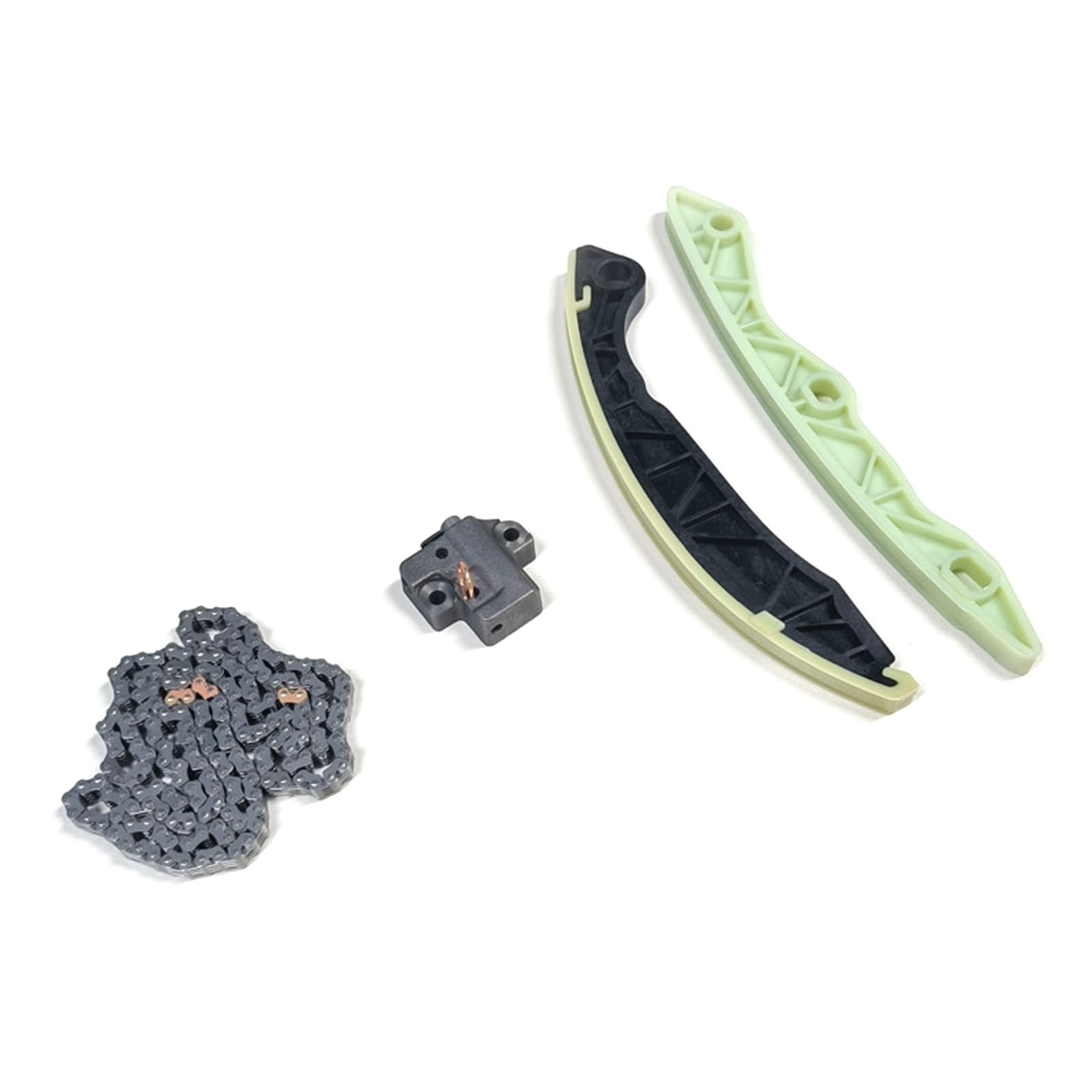 Kit de cadena de distribución de 4 piezas para reemplazar directamente resistente al desgaste, compatible con 1140A073, juego de accesorios de repuesto profesional, kit de transmisión de