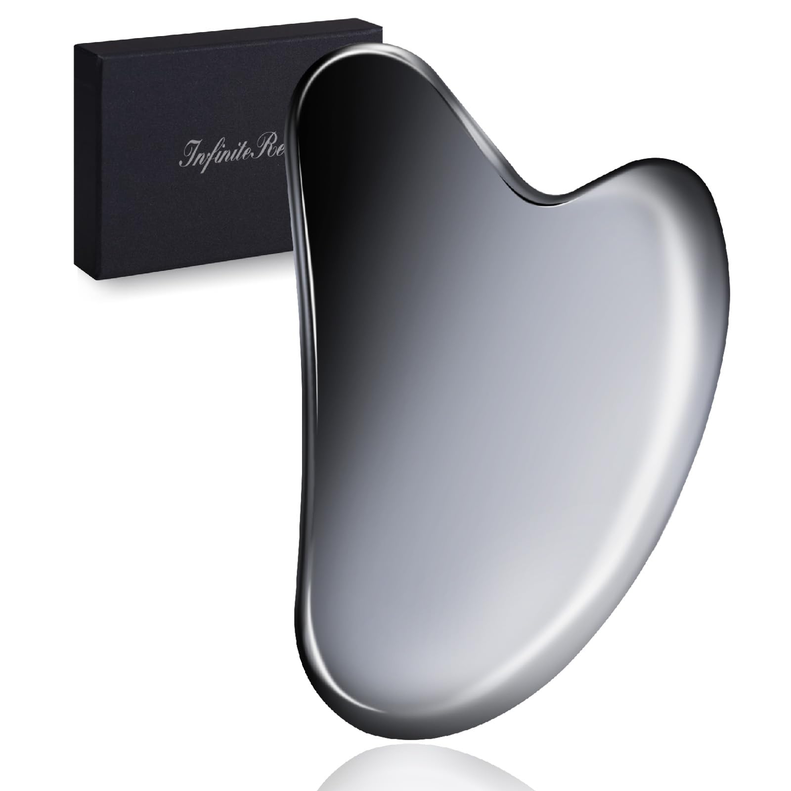 Terahertz Gua Sha ，guasha stein für Gesichtsmassage， Terahertz Energie – Straffend, Abschwellend, Anti-Aging, Anti-Falten，Dünnes Terahertz-Gua Sha für Gesicht, Augenbereich, Hals und Körper.