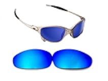 Galaxy Replacement Lenses For Oakley Juliet Sunglasses Polarized Blue