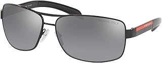 Ray-Ban Herren 0PS 54IS Sonnenbrille, Pink (Black), 65.0