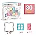 PicassoTiles Window and Door Clip On Magnetic Blocks Magnet Tiles Magnets Building Tile Construction Toy Set STEM Education Toys Learning Kit Stacking Block Playset Boys & Girls Age 3+ PT30