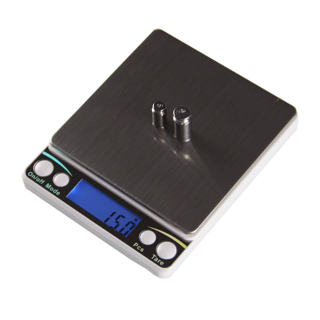 3kg/0.01g Électronique Balance de Cuisson Multifonction Précision Balances de Bijoux pour Domicile Nourriture Café (Size : 1kg/0.1g)