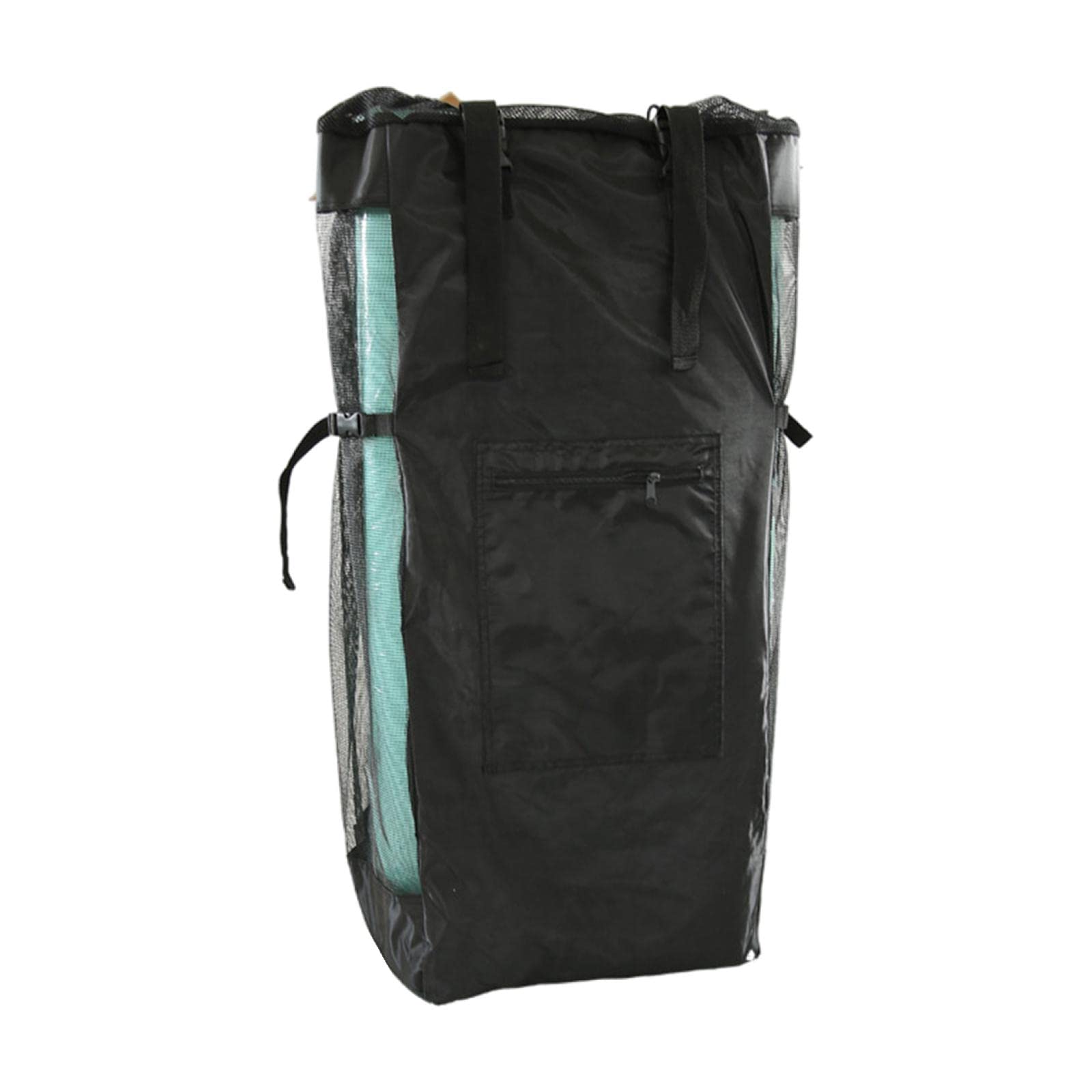Mochila Impermeable para Tabla de Paddle Surf Inflable con Diseño de Panel Lateral en Malla Correa de Pecho Ajustable y Bolsa Universal Adecuada para