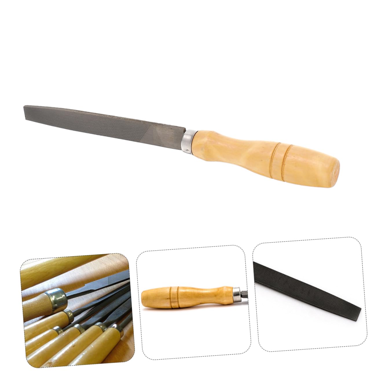 IWOWHERO Glasses Kit Repair Polishing Grinding File Set Eyeglass Repair Tool Screwdriver for Use