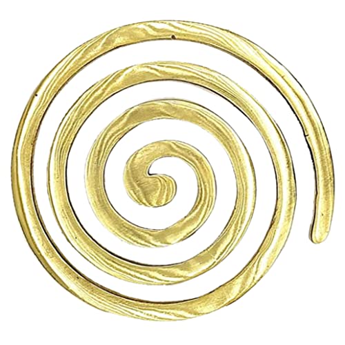 Image of Plus Value Brass Helix Vastu Remedies for North-West Main Door, Entrance, Kitchen, Bedroom Vaastu Dosh Defects Home, Office, Shop, Factory (1pc)
