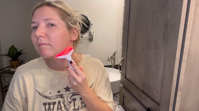 ボディ・フェイスケア La boum Quantum pulse beauty instrument Red Light Therapy Wand for Face, 4 in 1 9 Colors 360