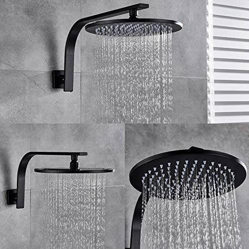 Robinet de douche bronze noir LWX anti-calcaire à commande fluide - 5