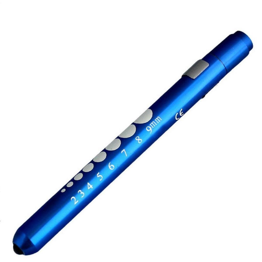 Gemini_mall Blue Doctor Nurse Penlight Pen Light Flashlight Torch Pen Emt Emergency Medical First Aid
