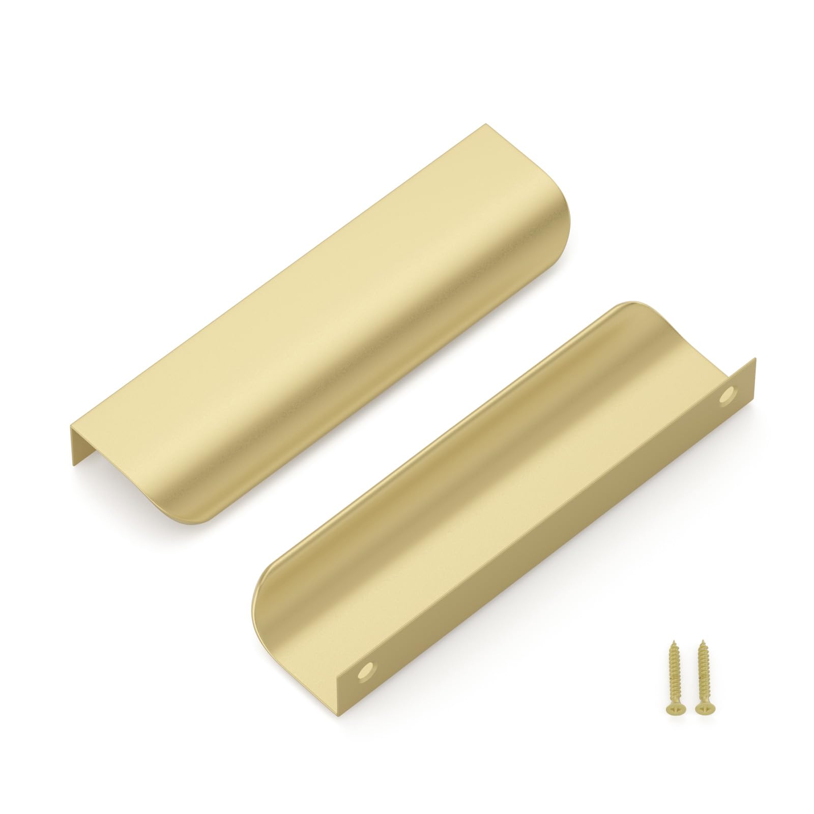 LONTAN 10 Pièce Doré Poignée Meuble Cuisine 128mm Alliage d'aluminium Poignées de Meubles LS7027BB128