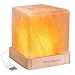 Produktbild Desinger LED Nachtlicht USB Wiederaufladbare Himalaya Salz Lampe Luftreiniger Kristall Salz Rock Nachtlampe Für Schreibtisch Nachttisch Schlafzimmer Party Tabelle (Color : Warm light Monochrome)