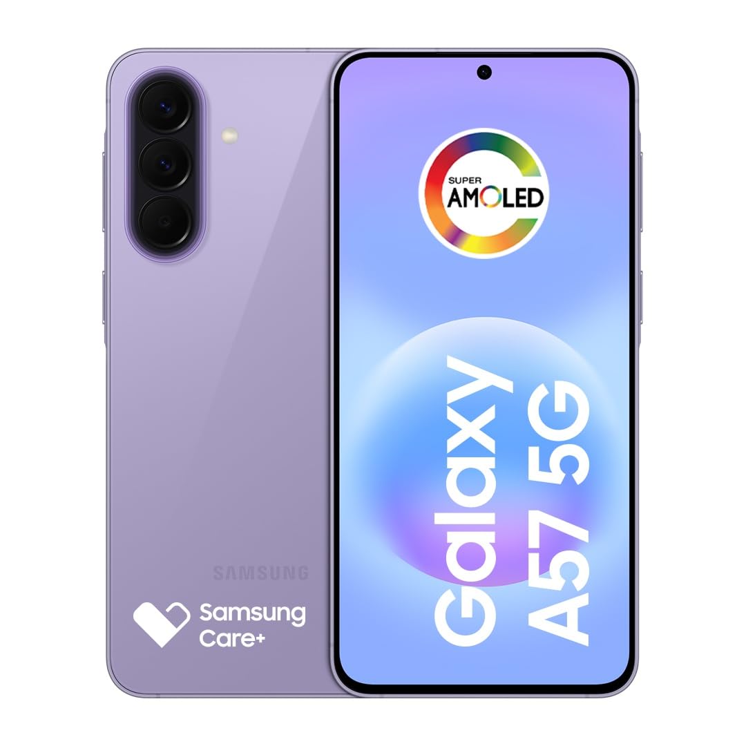 Galaxy A57 5G 128GB SIMフリー スマートフォン Celular Samsung Galaxy A57 5G 128GB, 8GB RAM, Câmera Tripla de até
