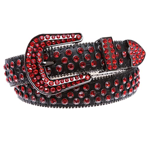 Kids Cowboy Cowgirl Classic Western Rhinestone Bling Studded Diamond Leather Belt2