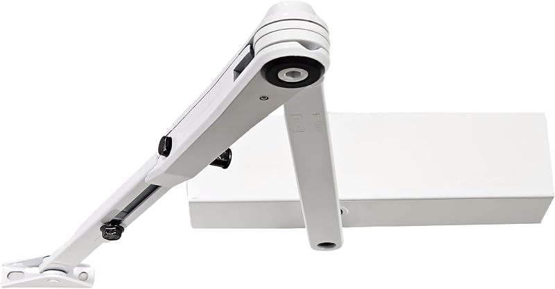 ALIRANTA TS 2000 V BC fehér ajtócsukó 1250 mm-ig, zárórúddal és szerelőlemezzel