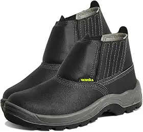 Botina Bota EPI para trabalho Unissex - L102PVC Lider com Bico de PVC e solado Duplo (38)