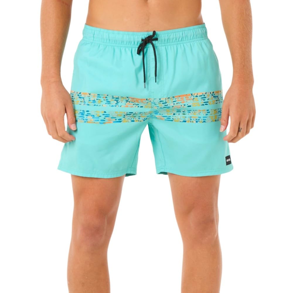 Rip Curl Men's Aqua Framed Volley Update Swim Shorts - Xl