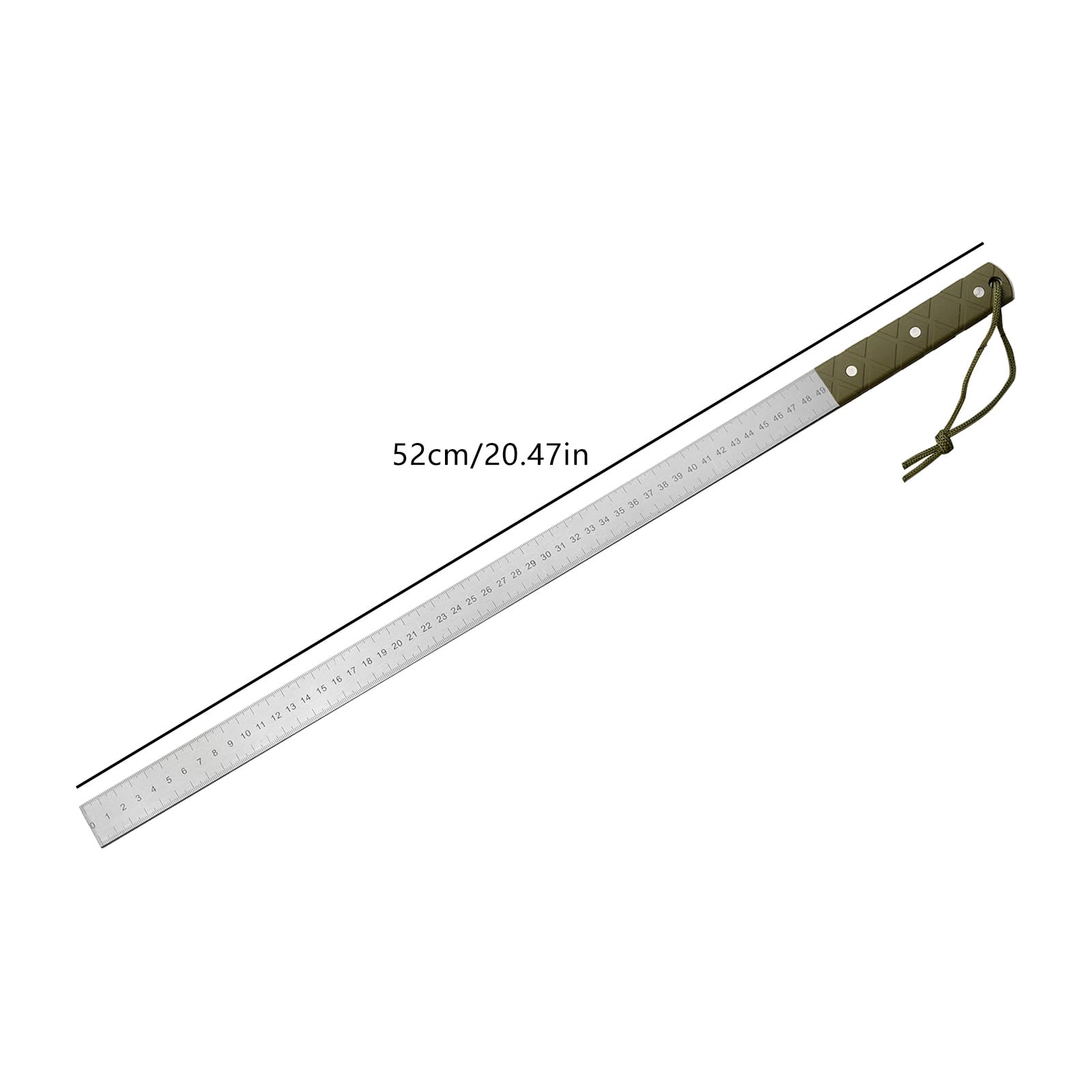 Steel Rule Heavy Duty Thick r, Straight Edges Metal Ruler Measuring ...