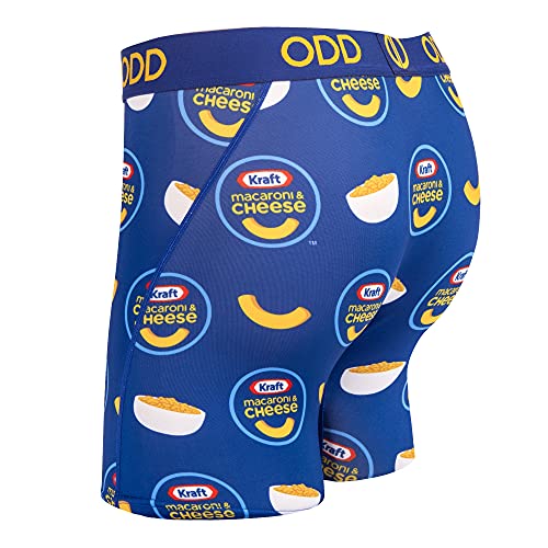 Odd Sox Men's Novelty Underwear Boxer Briefs Junk Food, Pizza, Mac & Cheese Styles4