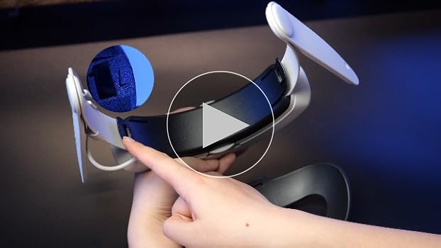 Amazon.com: Sonicgrace S3 Pro Battery Head Strap for Meta Quest 3