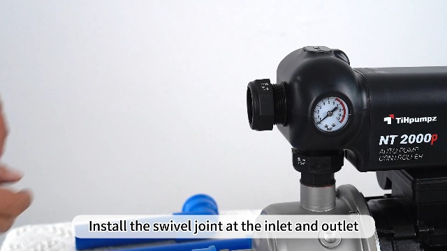 TiHpumpz Auto Water Pressure Booster Pump for Home. 110VAC/60HZ, 2