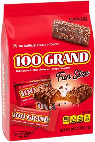 100 Grand Fun Size Stand Up Bag, 11 Oz #TOP1
