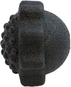 Rollga Bola de massagem liberadora muscular para liberação de ponto de gatilho, massagem de nó muscular, alternativa de bola de lacrosse, 3 superfícies para aderência avançada e liberação muscular