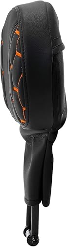 Miniatura 6 de SLMOTO Asiento de pasajero de perfil bajo con costuras hexagonales para Harley Touring Road King Street Glide Road Glide Electra Glide CVO 2009-2023