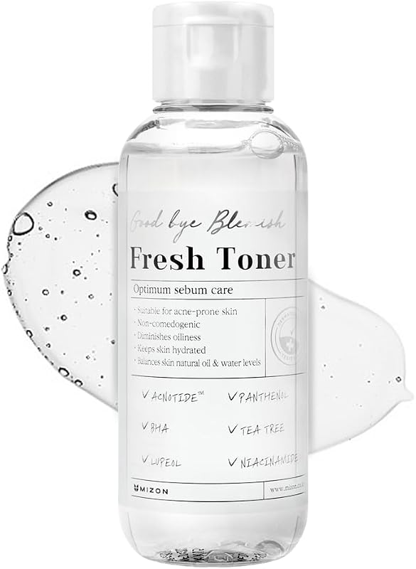 Tônico facial MIZON Goodbye Blemish, 120 mL