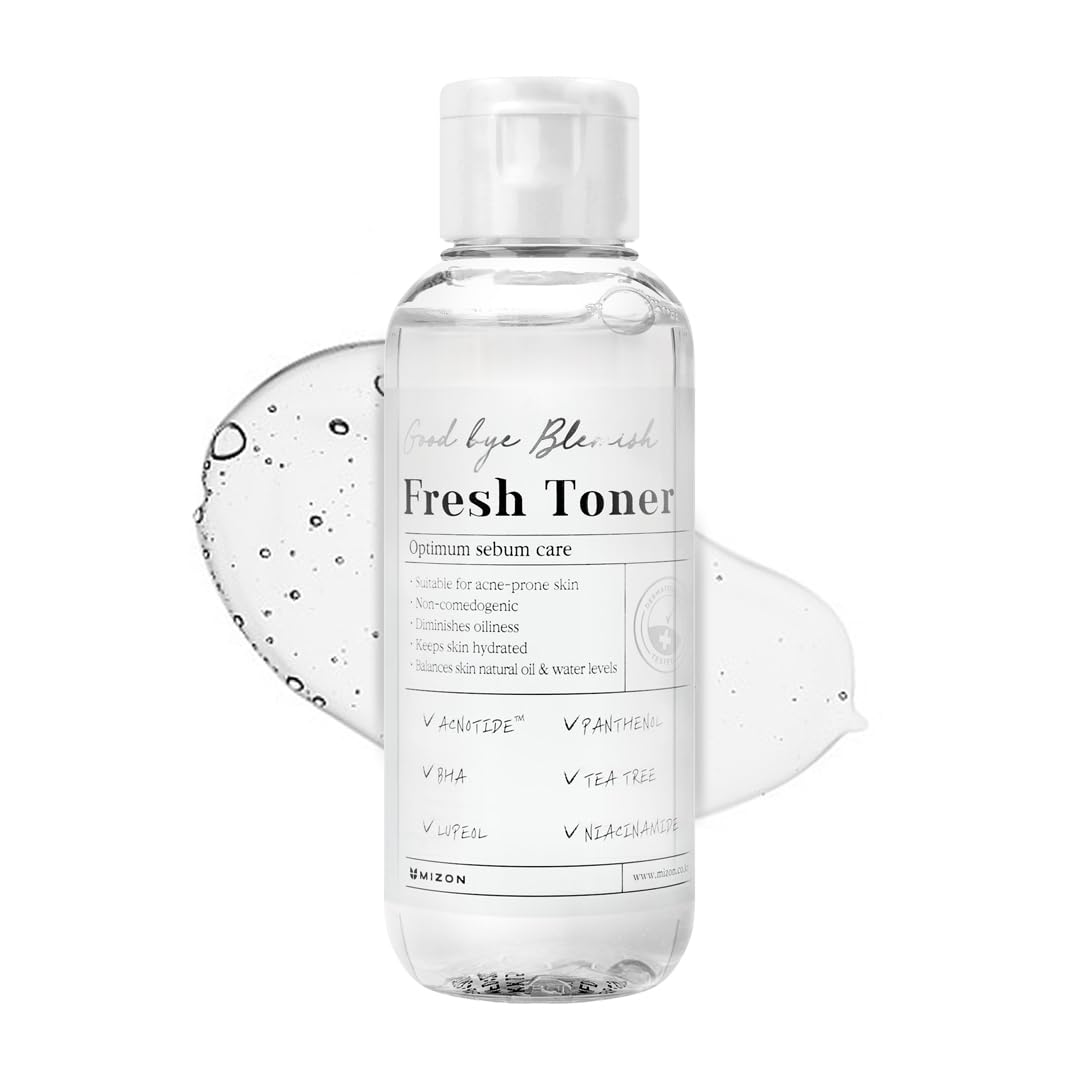Mizon Good Bye Blemish Facial Toner for Excessive Seed, Skin Problems,