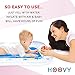 Hoovy Inflatable Tummy Time Water Mat for Infants Babies Toddlers Visual Stimulation Playtime Fun Activity Center Baby Toy