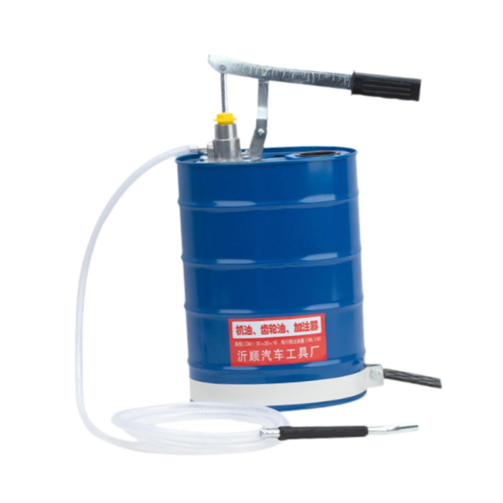 Pompe à Manuelle Dispensateur d' de vilers de Viande à 10L Pompe à Remplissage d' de Multifonction pour l'entretien, Bleu
