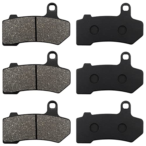 image for ZICOO Front and Rear Brake Pads for Harley Road Glide 2008-2021, FLHX 